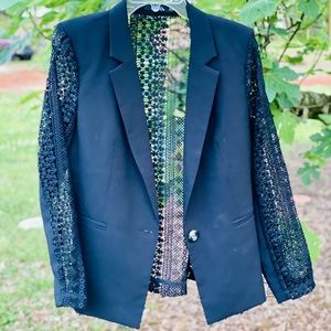Black XOXO Blazer